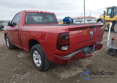 2010 Dodge Ram 1500 St z USA, uszkodzony, nr VIN 3D7JB1EK2AG148247